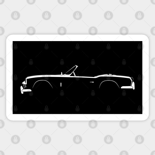 Triumph Spitfire Mk I Silhouette Sticker by Car-Silhouettes